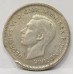 AUSTRALIA 1946 . ONE 1 SHILLING . ERROR . BITTEN EDGE